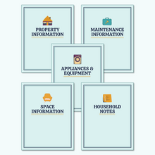 Load image into Gallery viewer, Home Maintenance Binder