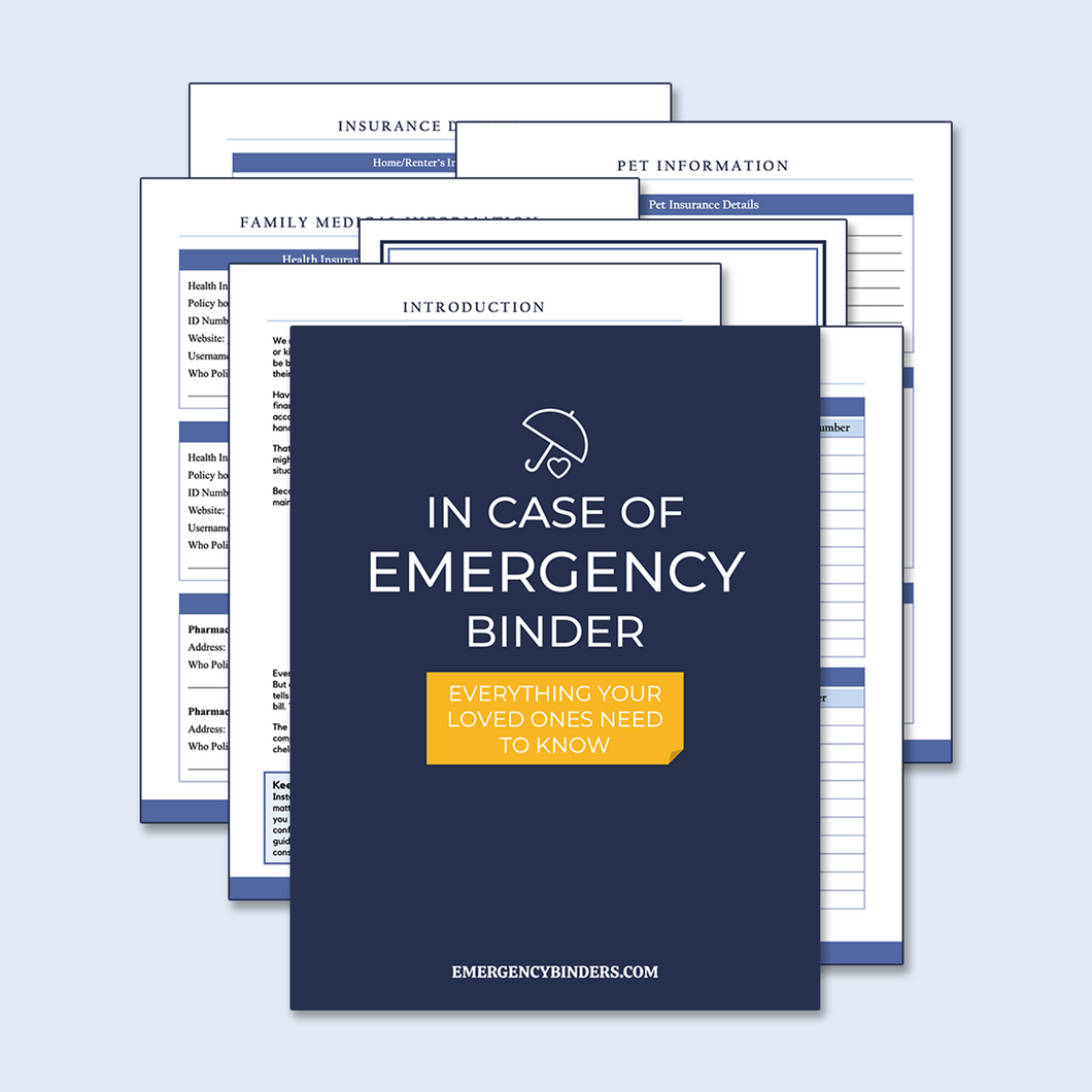 family-emergency-binder-emergency-binders for Free Emergency Binder Printables Pdf Family Emergency Binder – Emergency Binders for Free Emergency Binder Printables Pdf